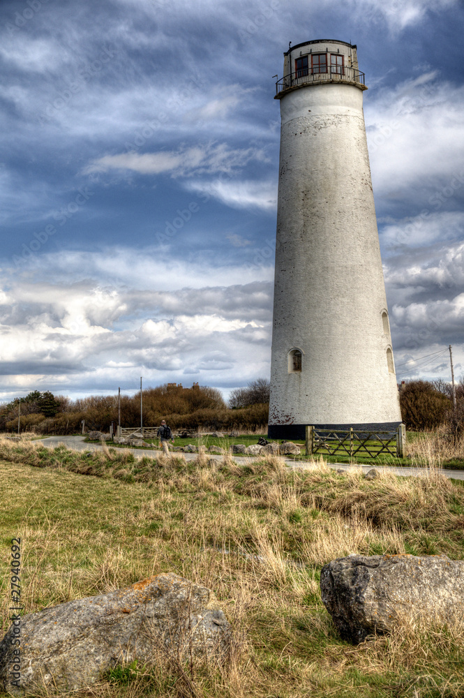 Leasowe Lighthouse, Wirral, UK.