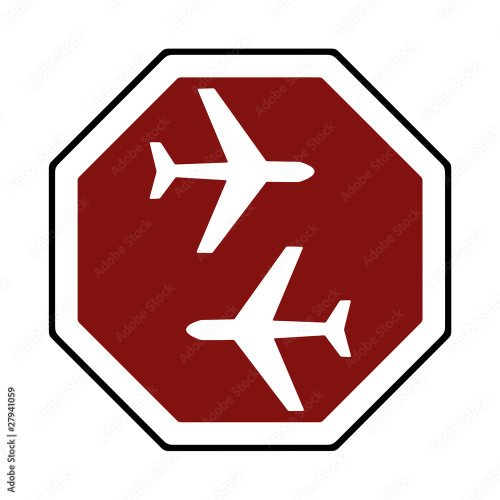 airplane sign