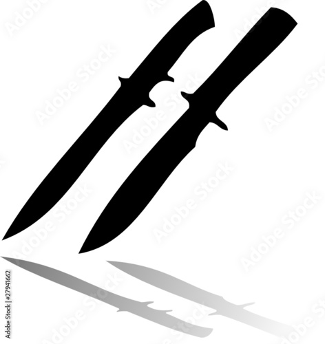 knives silhouette 2