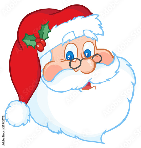 Classic Santa Claus Head