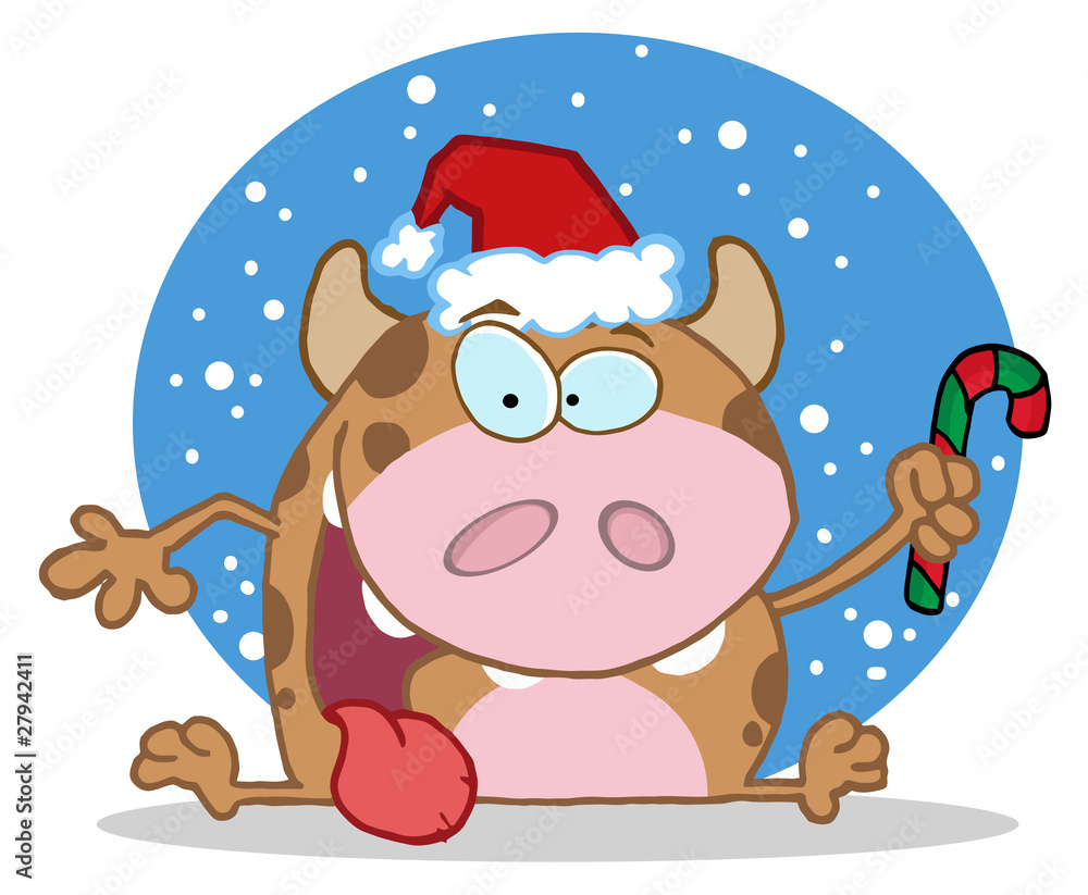 Happy Christmas Calf Happy Christmas Calf