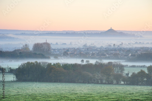 Photos Glastonbury Moor Fog