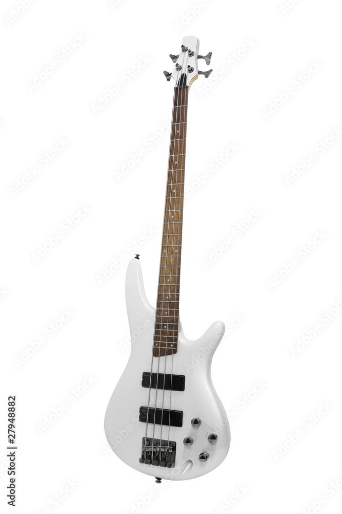 Obraz premium white guitar