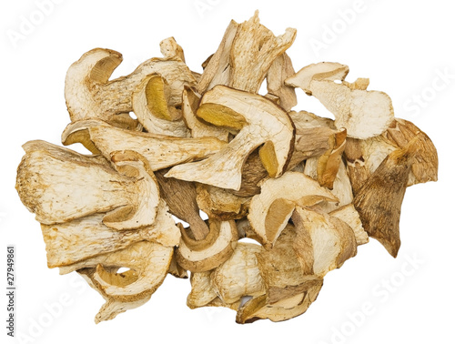 Dried cep mushrooms
