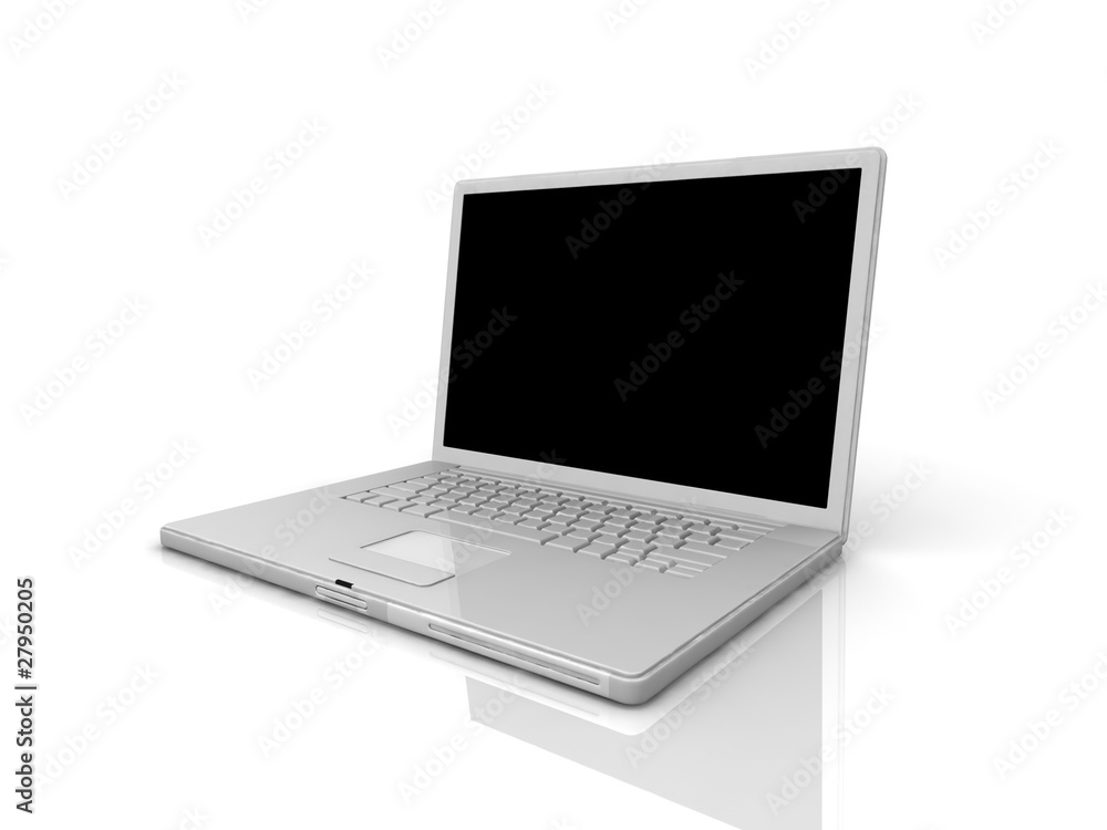 Professional Laptop isolated on white with empty space Professional Laptop isolated on white with empty space