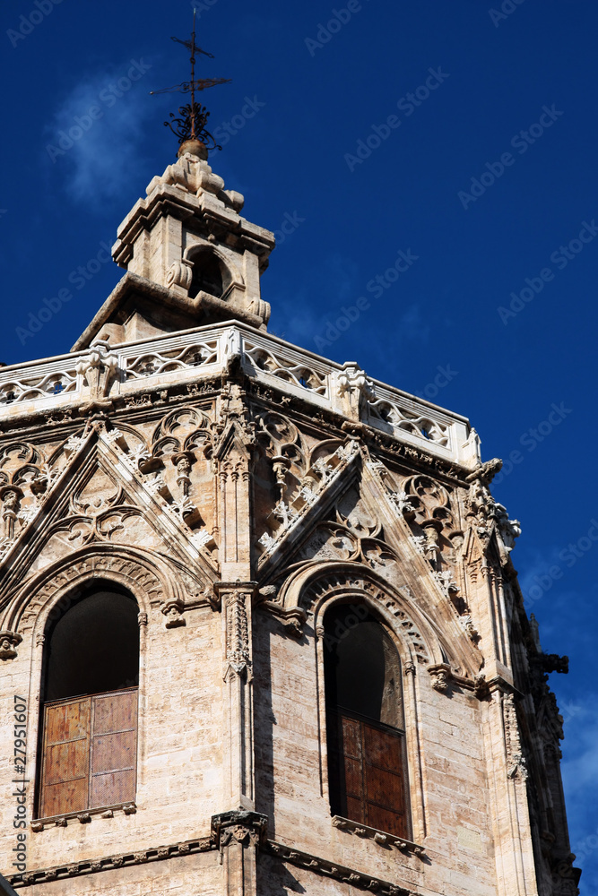 campanile della cattedrale di valencia