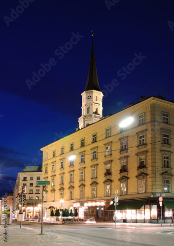 Vienna at night