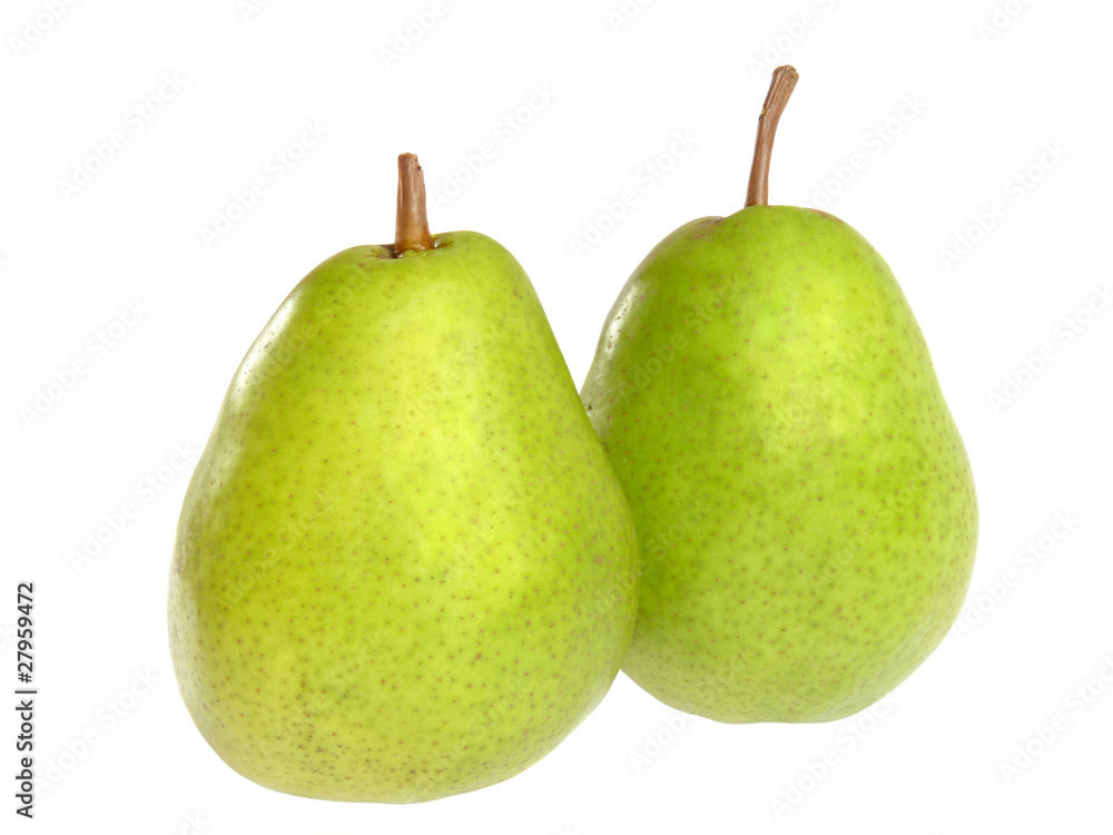 Mouthwatering pear isolated on white background Mouthwatering pear isolated on white background
