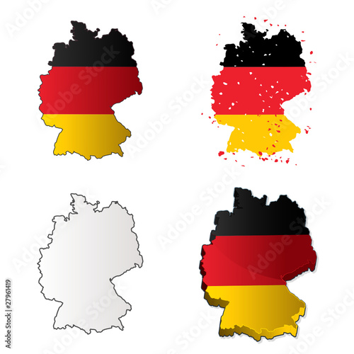 cartes d'allemagne
