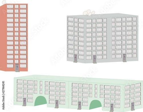 buildings isolated