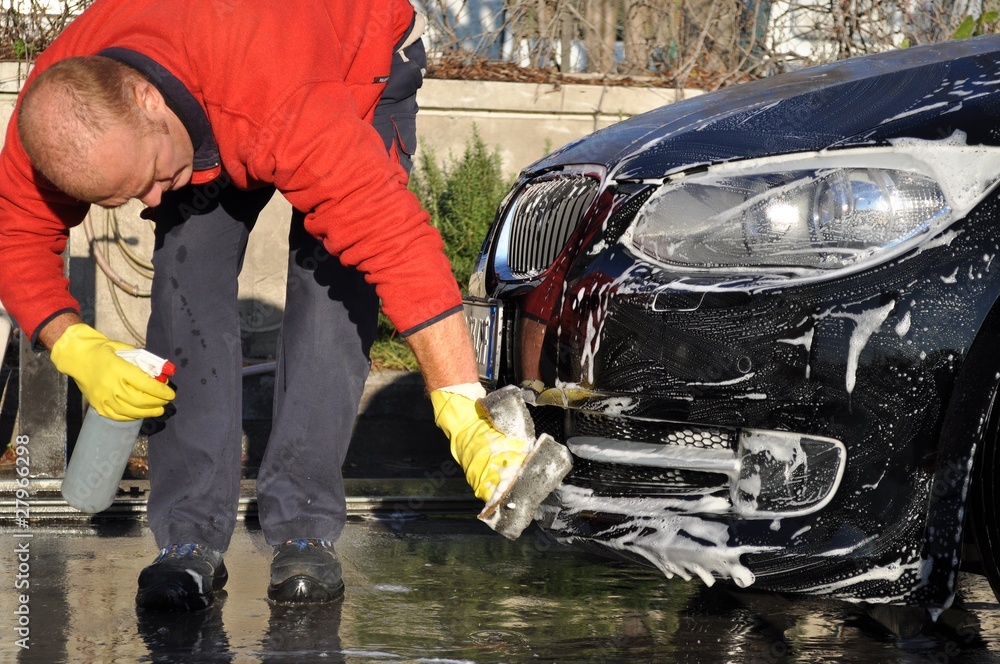 Fototapeta premium Lavaggio a mano