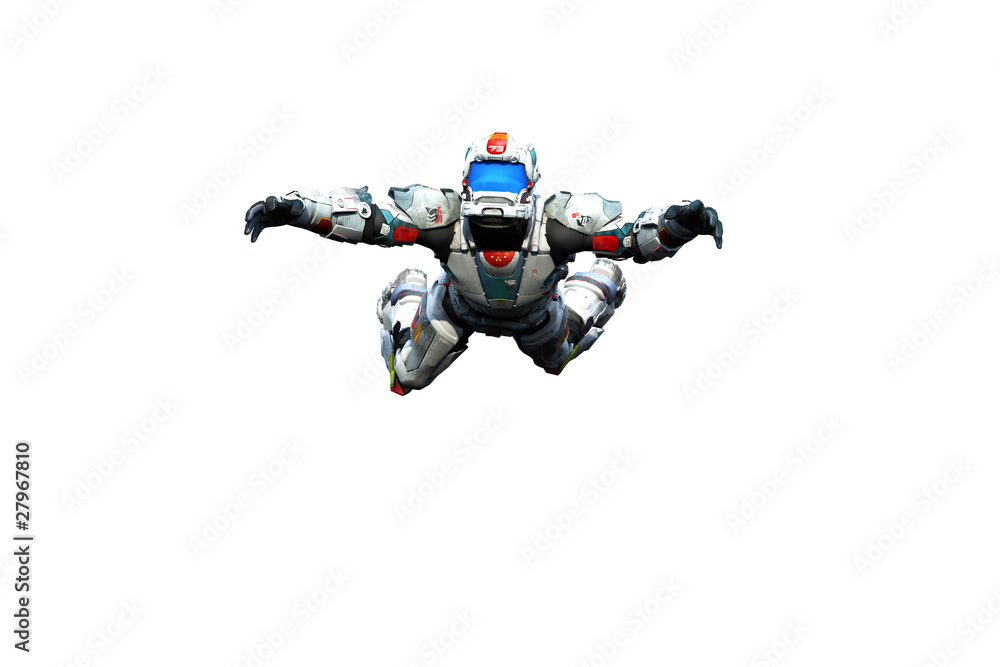 astronaut hero skydiver freestyle white background astronaut hero skydiver freestyle white background