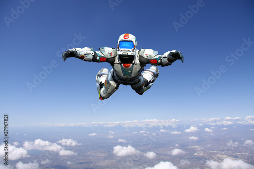 astronaut hero skydiver freestyle