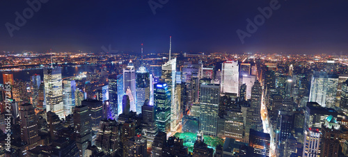 Manhattan panorama at night © rabbit75_fot