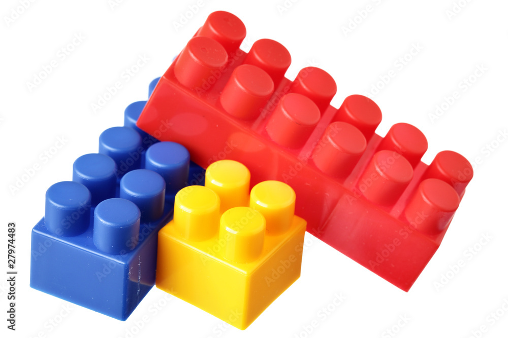Plastic toy blocks Plastic toy blocks