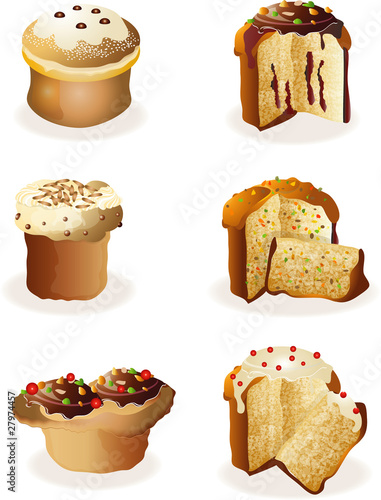 Panettone, italian christmas pastry