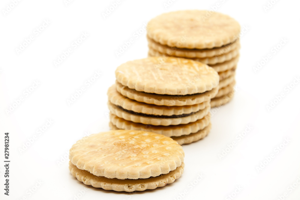 Kekse mit Schokolade Kekse mit Schokolade