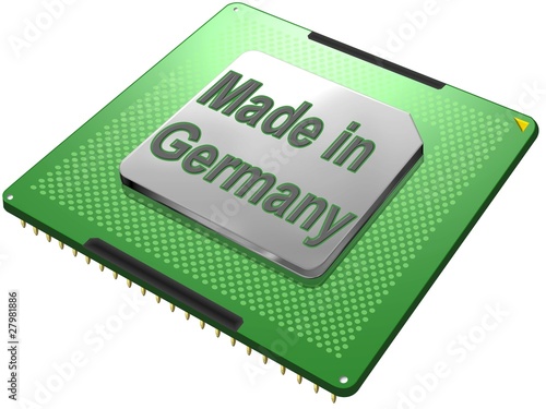 Chip / Prozessor Made in Germany