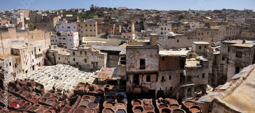 Marocco - Concerie tradizionali di Fes