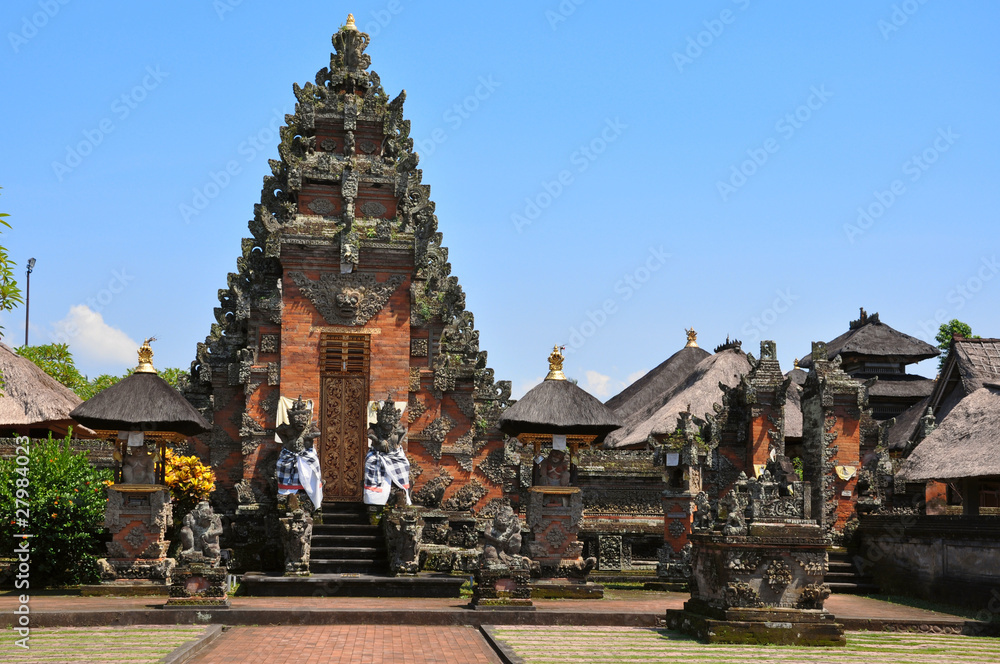 Traditional architecture of temples of Bali Traditional architecture of temples of Bali