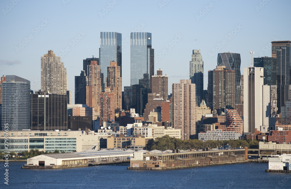 Piers Along the Hudson