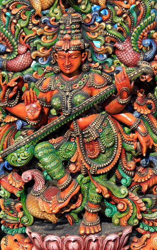 Hindu God Saraswathi