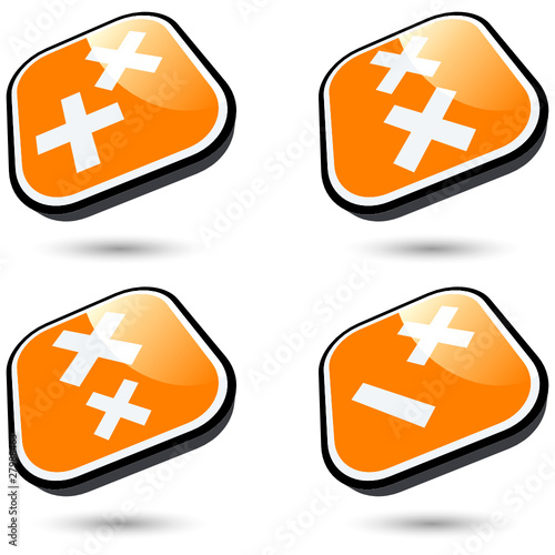 plus abstrakt zeichen symbol icon