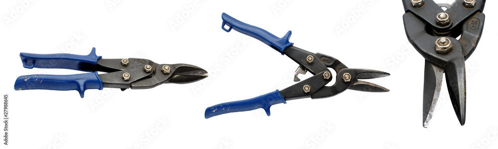 Fototapeta premium nożyce do metalu