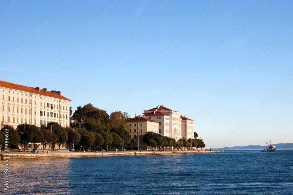 Zadar Waterfront in Croatia