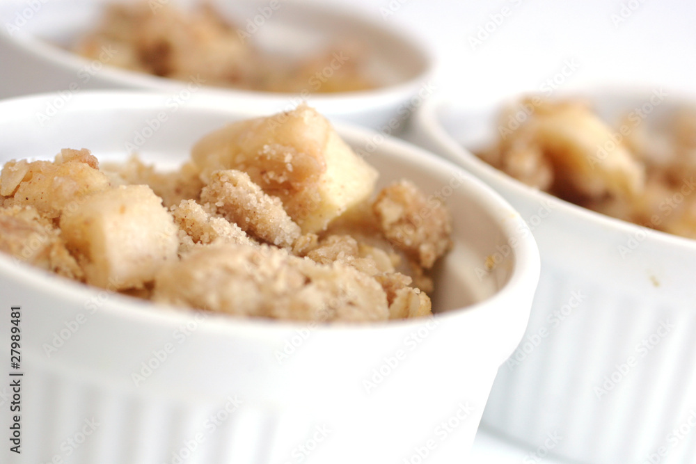 Apple crumble
