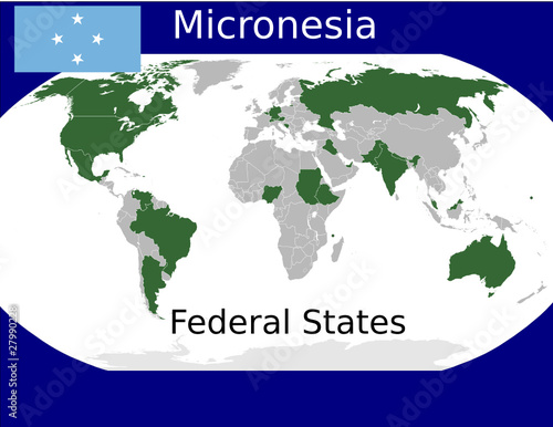 Micronesia federal states union sovereign political