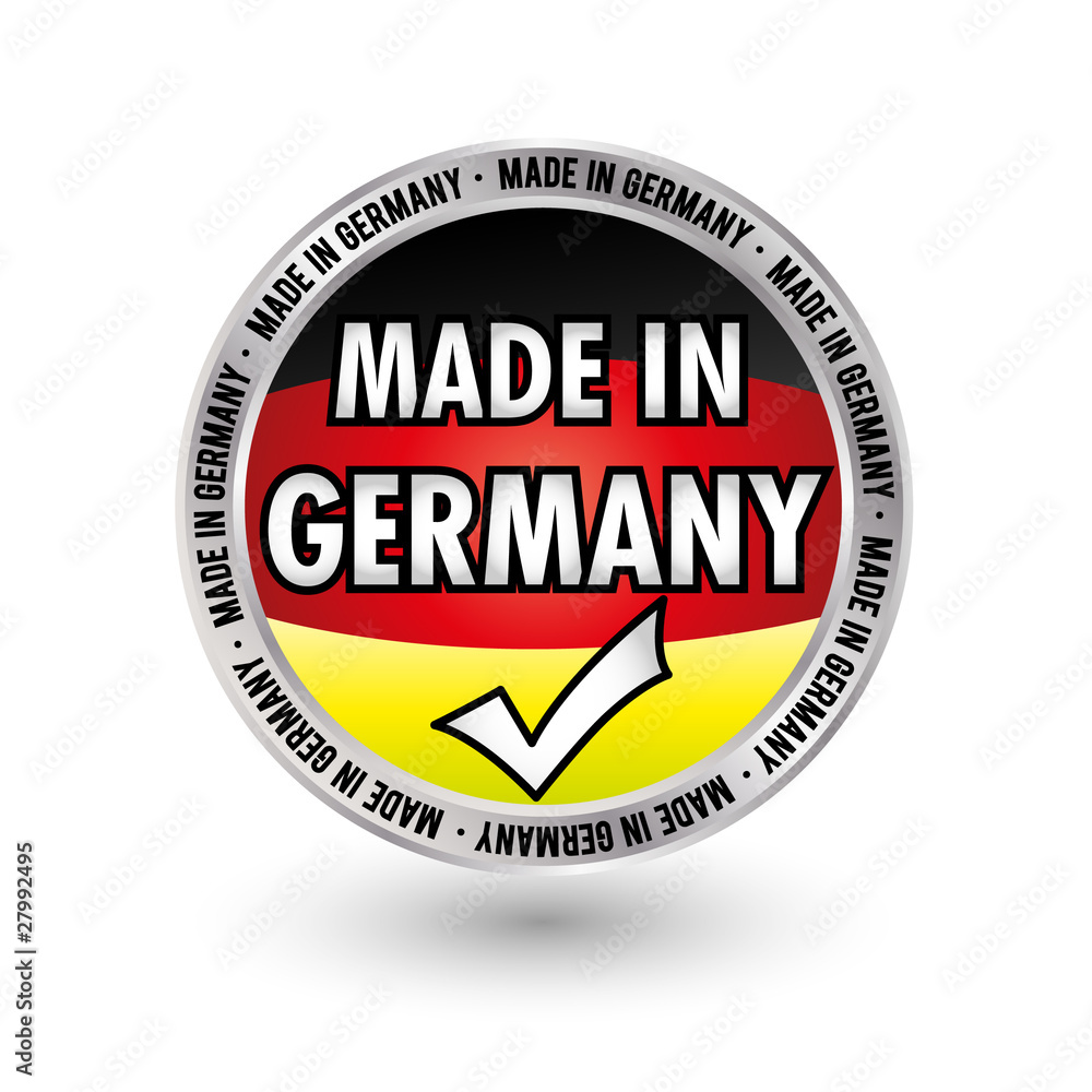 Made in Germany Button