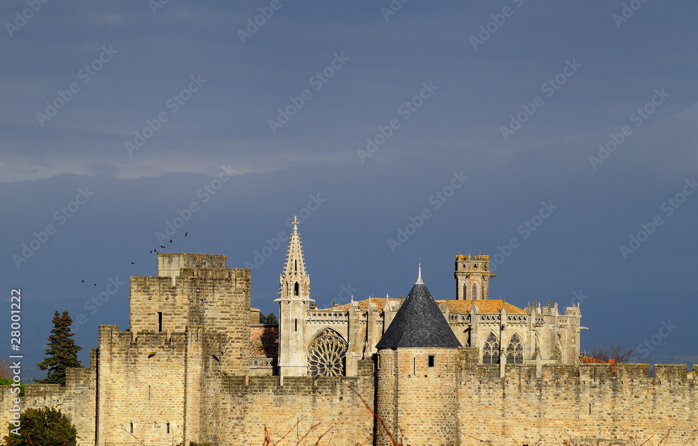 La basilique de Carcassonne