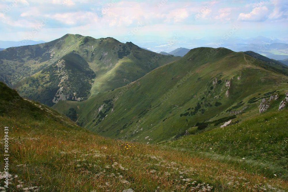 Mountains Mala Fatra (Slovak Republic, Europe)