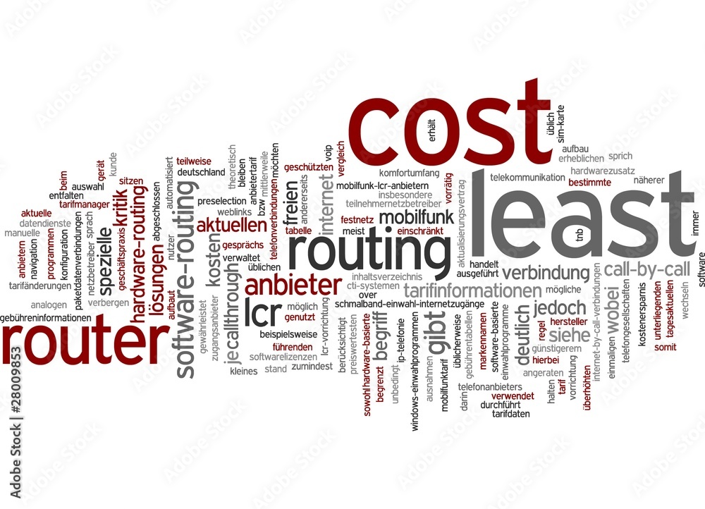 Least Cost Routing / LCR