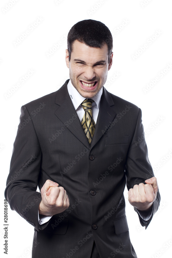 stress de jeune employé masculin stress de jeune employé masculin