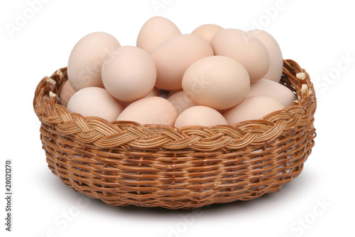 Wallpaper Mural basket of eggs Torontodigital.ca