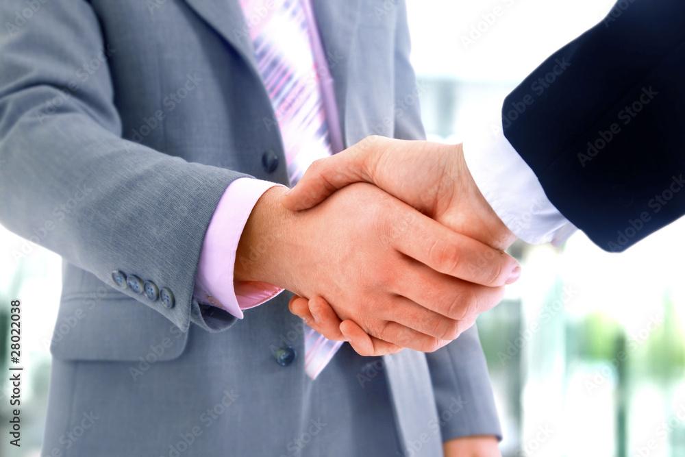 handshake in office handshake in office