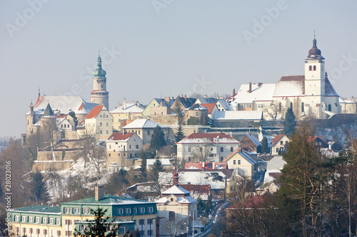 Nove Mesto nad Metuji in winter, Czech Republic
