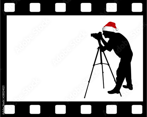 the vector Photographer's silhouette
