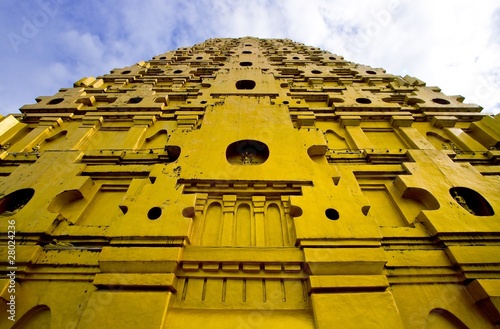 Wangwiwegaram Temple,Indian style Temple in West of Thailand photo