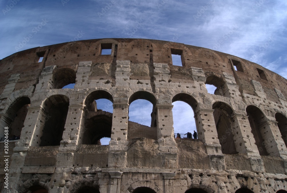 Cielo sul Colosseo