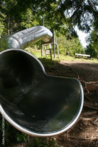 Spielplatz Rutsche Waldspielplatz photo