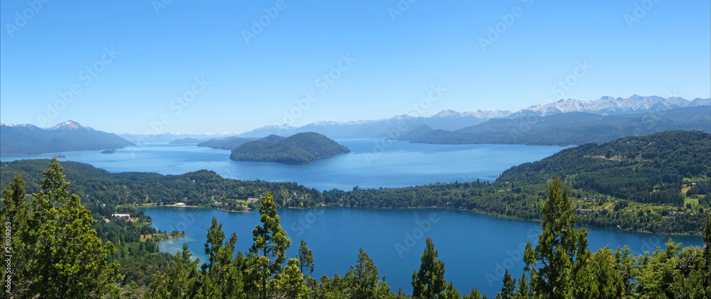 Lake Nahuel Haupi. Bariloche. Argentina.