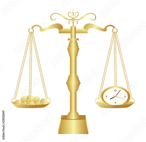 Conceptual vector time is money