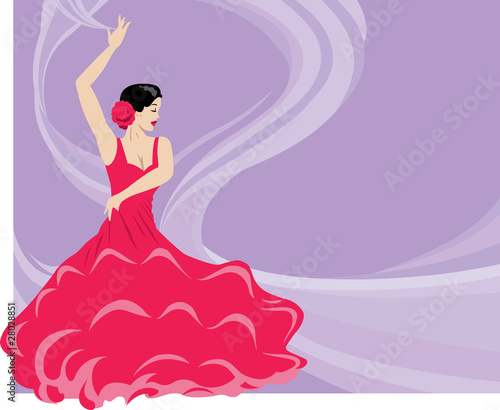 Flamenco dancer