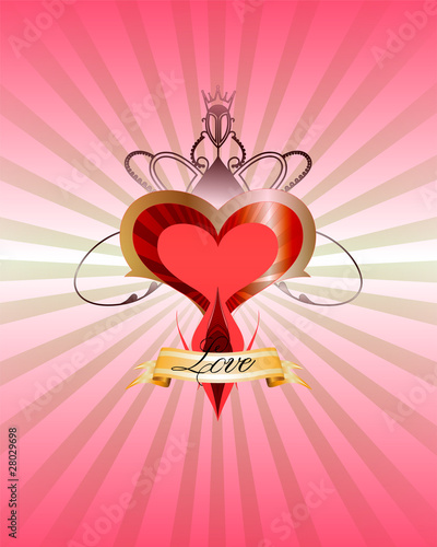 Heart Red