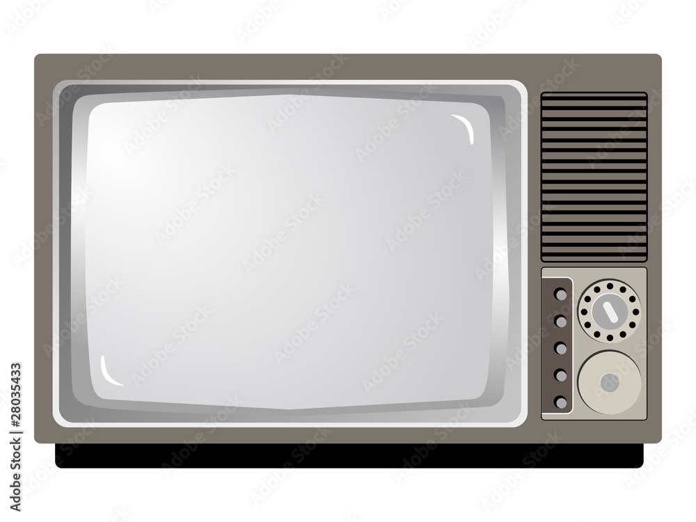 Obraz premium old television set