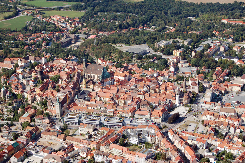 Altstadt Bautzen, Luftbild