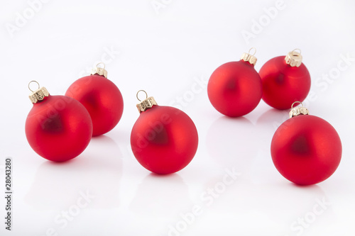 Christmas  Red balls